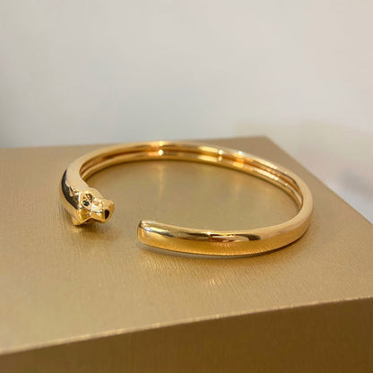 [Baslove] PANTHERE GOLD OFFENES ARMBAND