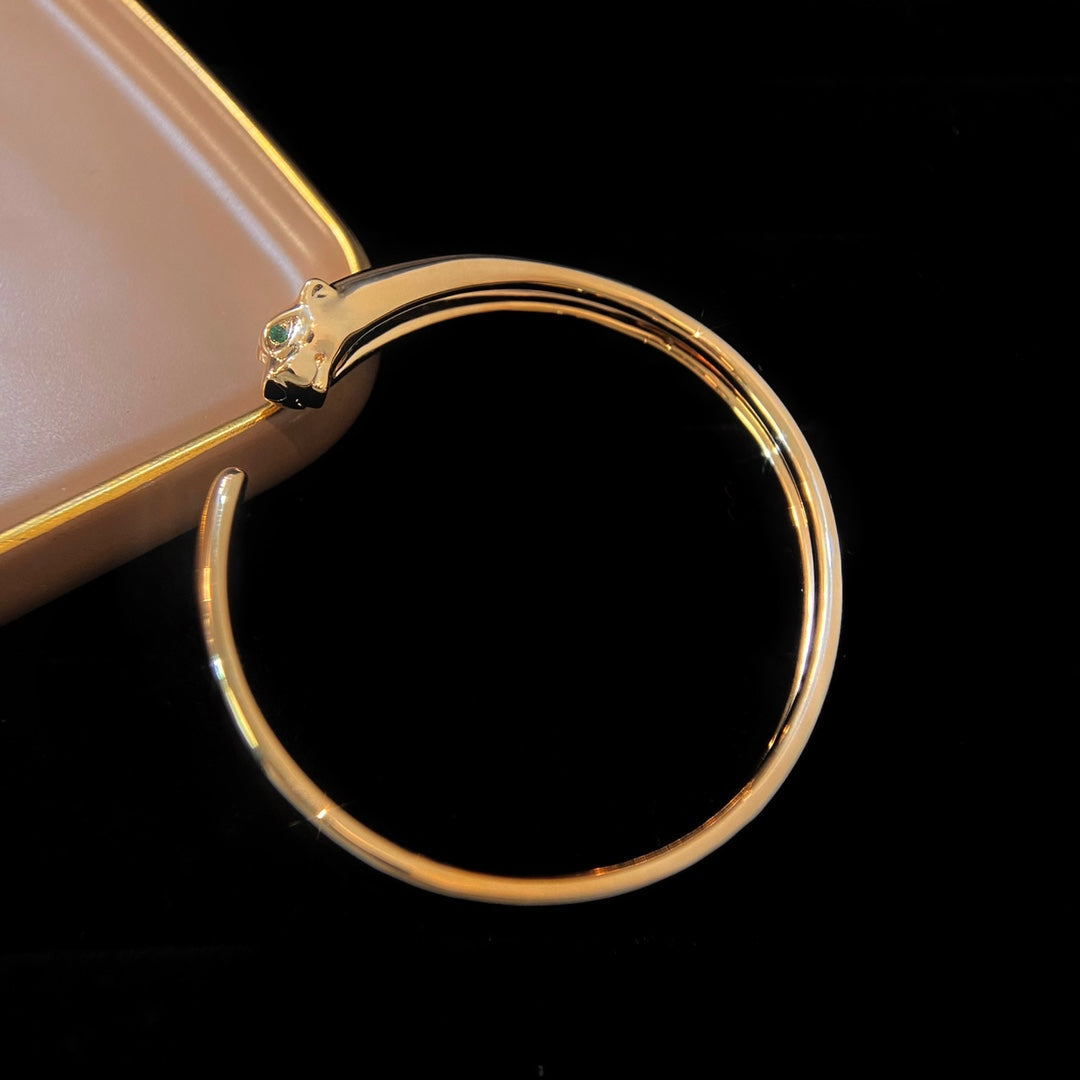 [Baslove] PANTHERE GOLD OFFENES ARMBAND