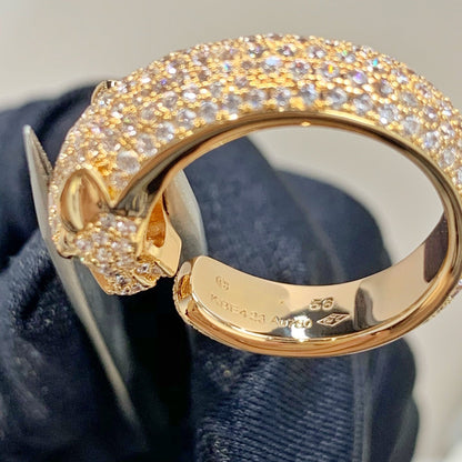 [Violet JW]PANTHERE PINK GOLD DIAMOND RING