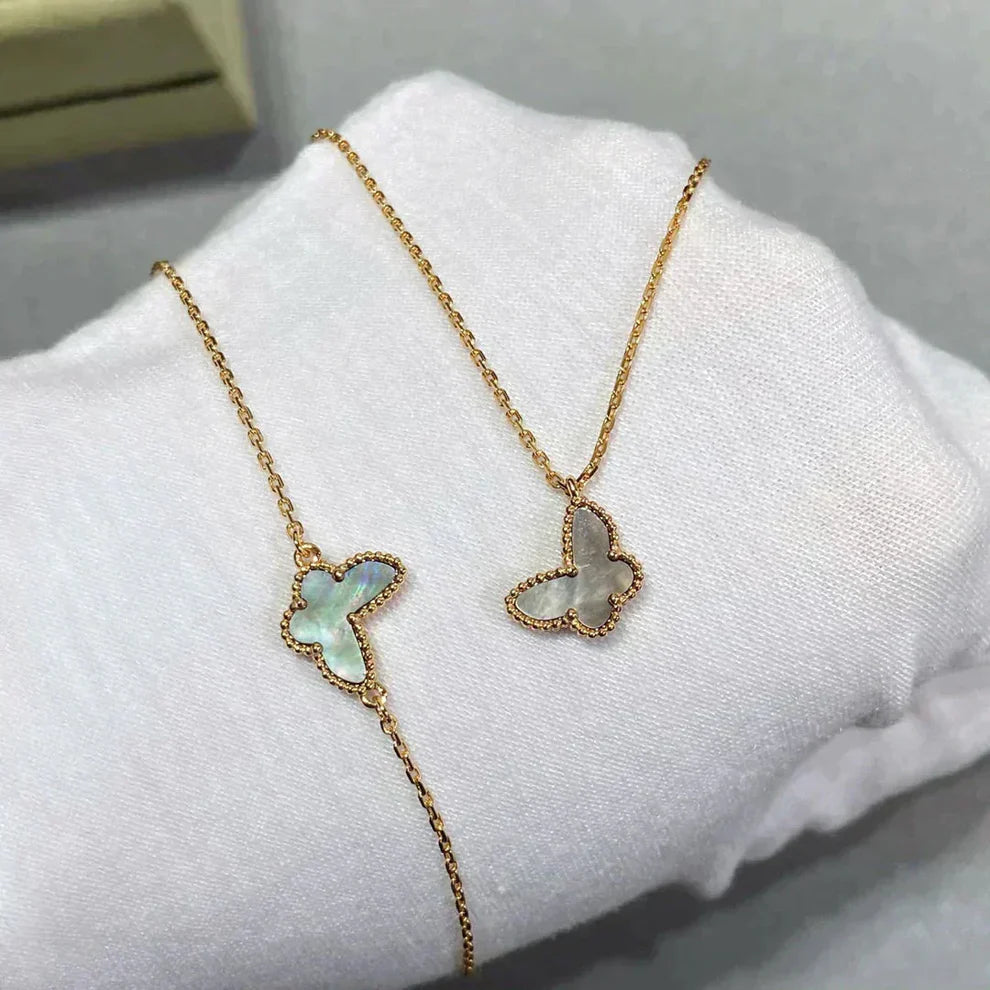 [Baslove]バタフライオニキスバタフライブレスレット