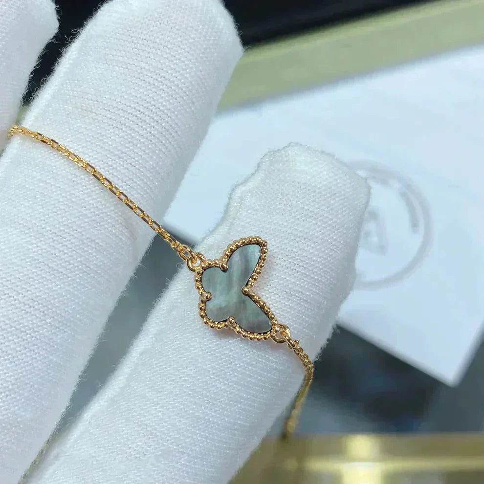 [Baslove]バタフライオニキスバタフライブレスレット