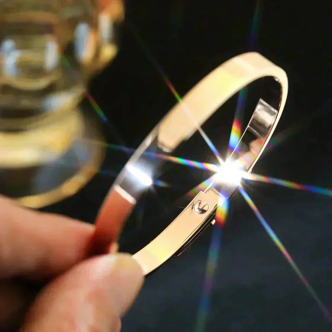 [Baslove]KELLY SILBER DIAMANT ARMBAND