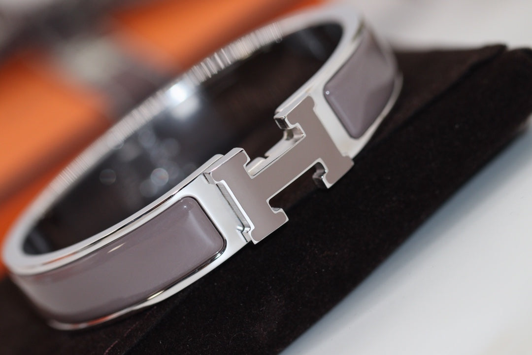 [Baslove]Hブレスレット 12MM ブラウン