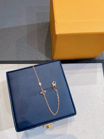 [Violet JW]STAR DIAMOND PINK GOLD BRACELET