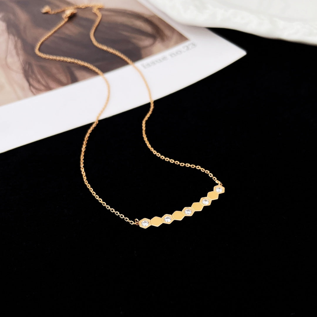 [Violet JW]BEE MY LOVE DIAMOND NECKLACE