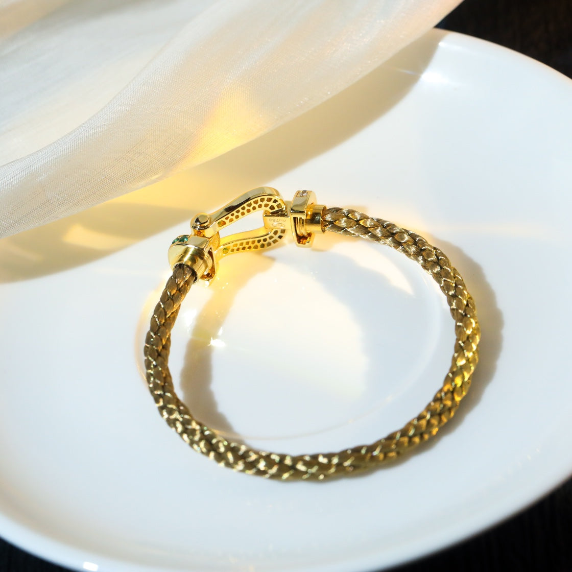 [Baslove]FORCE 10 GOLD GRÜN DIAMANT GEPAPST