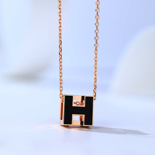 [Violet JW]H CAGE PINK GOLD NECKLACE