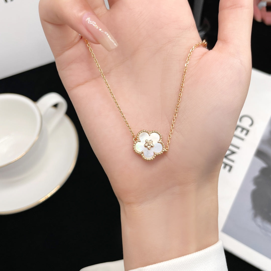 [Violet JW]LUCKY SPRING ROSE GOLD MOP BRACELET