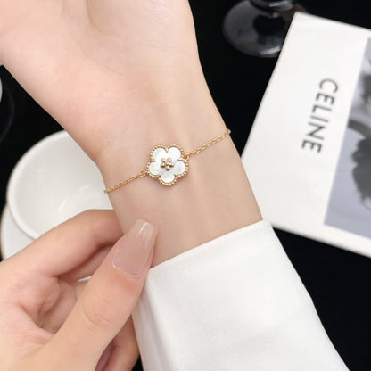 [Violet JW]LUCKY SPRING ROSE GOLD MOP BRACELET