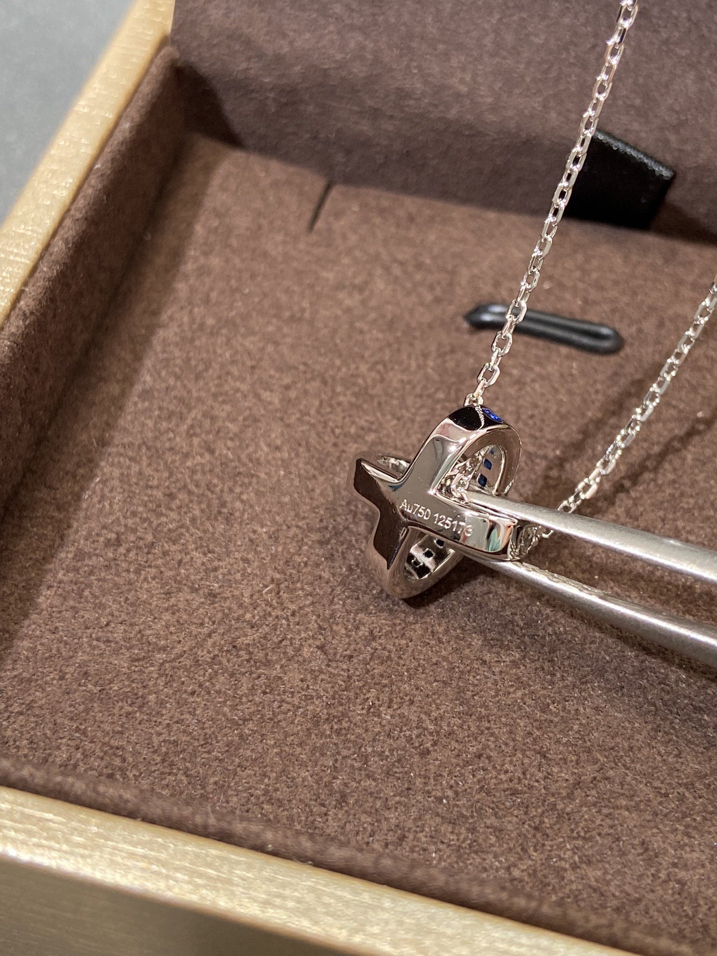 [Baslove]リアン ダイヤモンド シルバーネックレス