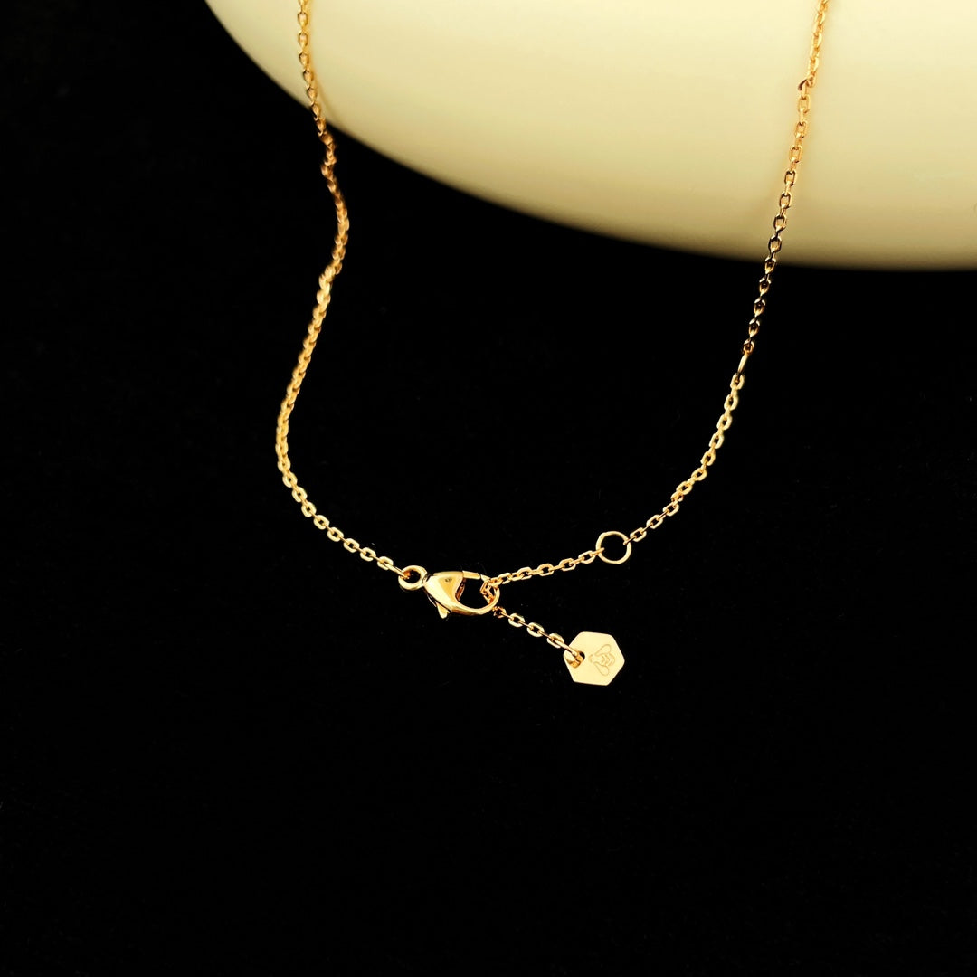 [Violet JW]BEE MINI PEDANT DIAMOND NECKLACE