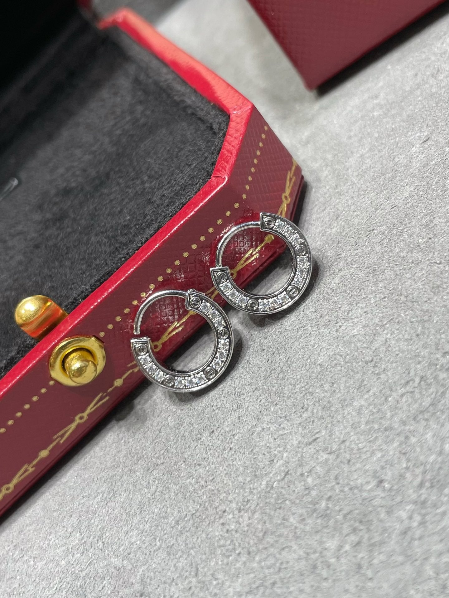 [Baslove]LIEBE DIAMANT OHRRINGE