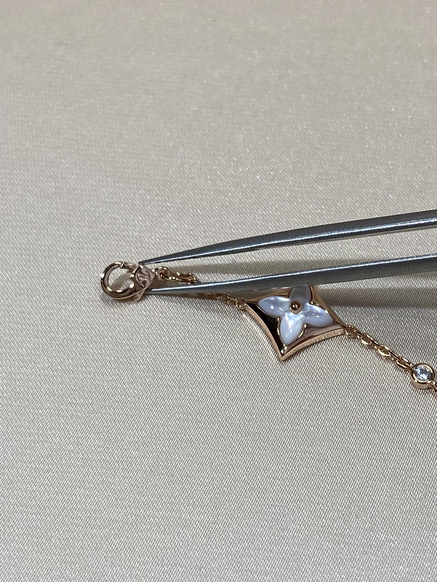 [Baslove]Armband mit Sternmotiv und Diamanten in Roségold