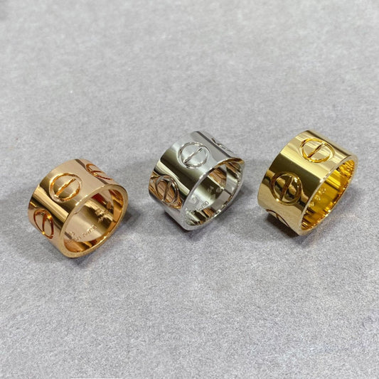 [Baslove] LIEBE 11MM GROßER RING