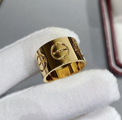 [Baslove] LIEBE 11MM GROßER RING