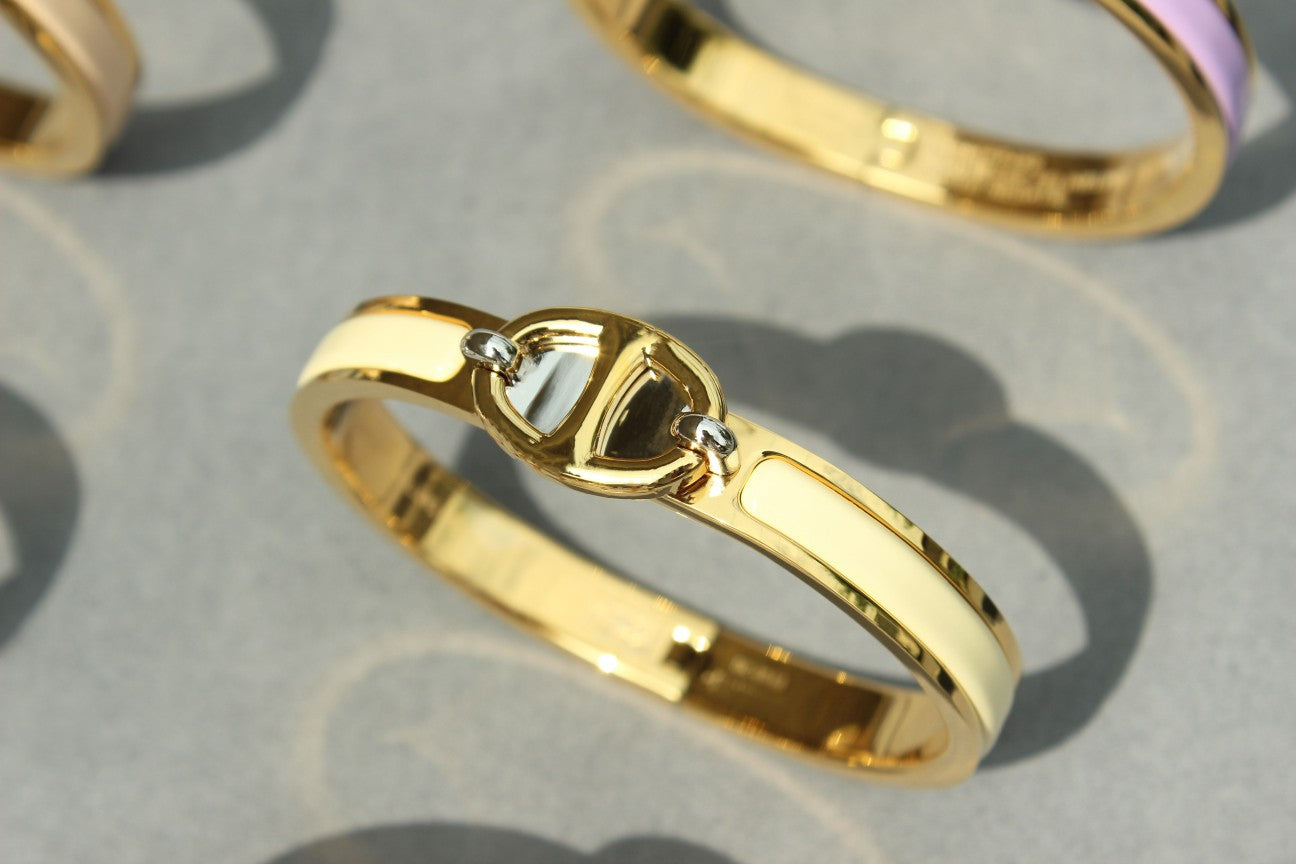 [Violet JW]CLIC CHAINE GOLD BRACELET