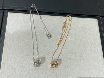 [Violet JW]LIENS EVIDENCE DIAMOND PAVED NECKLACE