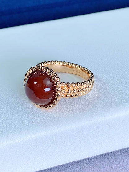 [Baslove]PERLEE COULEURS ROSE GOLD RING 