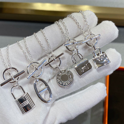 [Baslove]CONSTANCE ANHÄNGER SILBER HALSKETTE