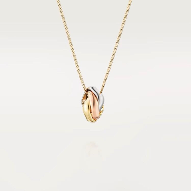 [Violet JW]TRINITY NECKLACE GOLD SMALL MODEL