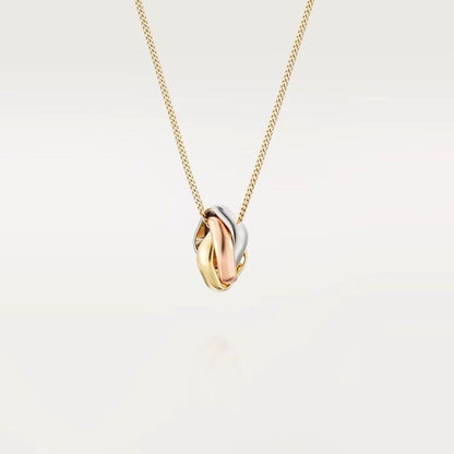 [Violet JW]TRINITY NECKLACE GOLD SMALL MODEL