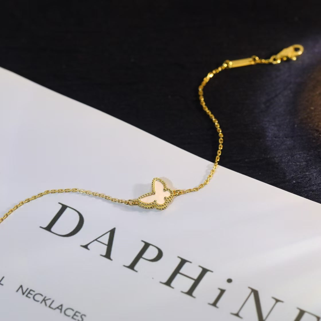 [Violet JW]BUTTERFLY MOTHER OF PEARL BUTTERFLY BRACELET