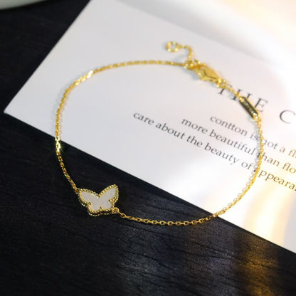 [Violet JW]BUTTERFLY MOTHER OF PEARL BUTTERFLY BRACELET