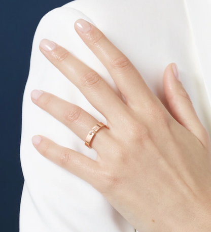 [Violet JW]ALLIANCE LIENS VIDENCE DIAMOND 4MM RING