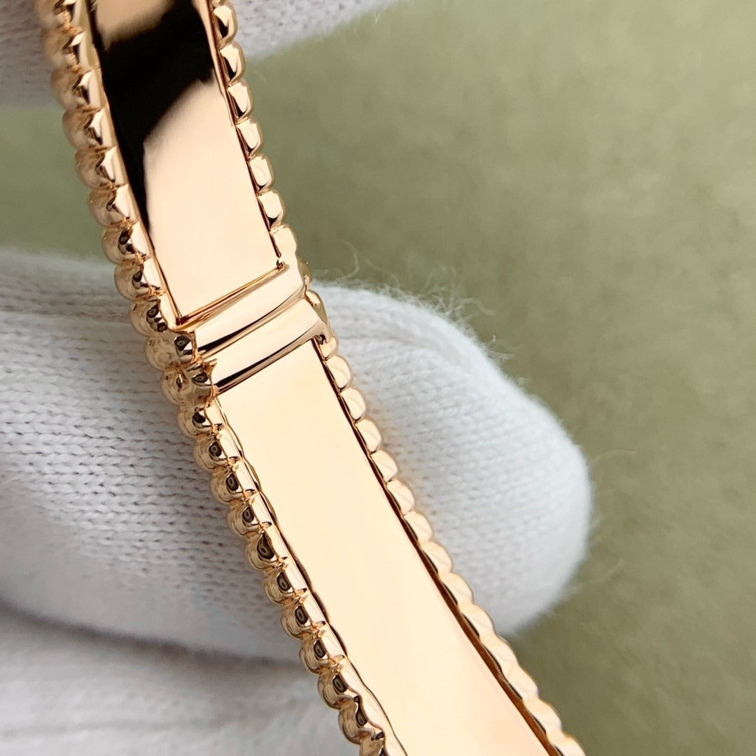 [Violet JW]CLOVER BRACELET ENGRAVING SERIES