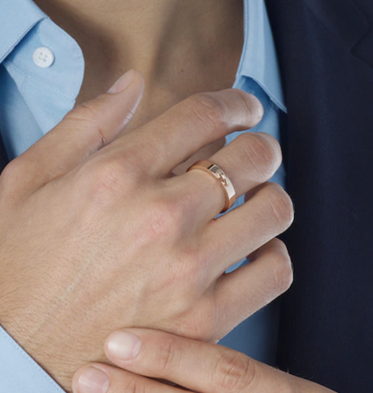 [Violet JW]ALLIANCE LIENS VIDENCE 4MM RING