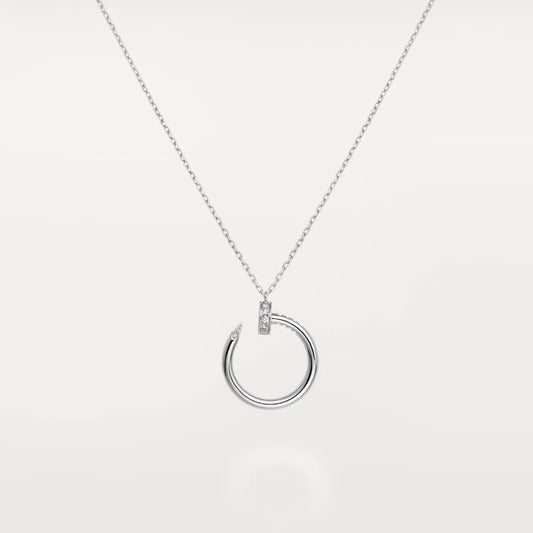 [Violet JW]JUSTE NECKLACE SILVER