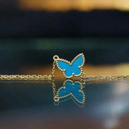 [Violet JW]BUTTERFLY TURQUOISE BUTTERFLY BRACELET