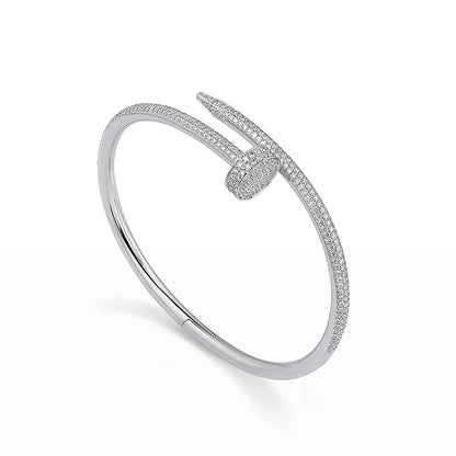 [Baslove]JUSTE ARMBAND 3,5 MM ALLE DIAMANTEN