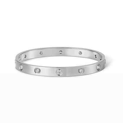 [Violet JW]LOVE BRACELET 6.1MM 10 DIAMONDS