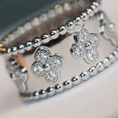 [Violet JW]CLOVER KALEIDOSCOPE RING 10MM