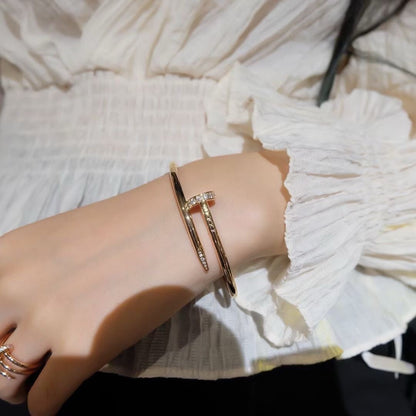 [バスラブ]JUSTE ブレスレット 3.5MM ダイヤモンド