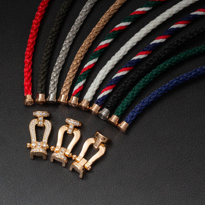 [Baslove]FORCE GROSSES HUFEISENARMBAND OHNE DIAMANT SILBER