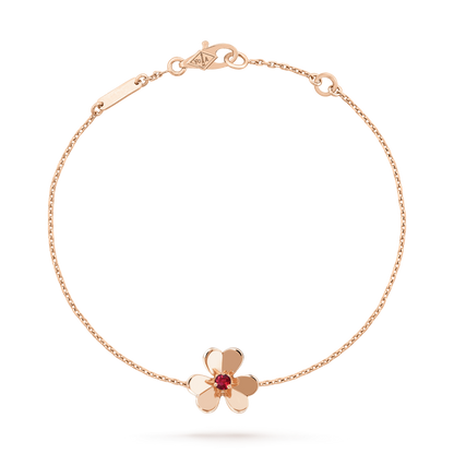 [Baslove]FRIVOLE GOLD BLUME ROSA MALACHIT ARMBAND