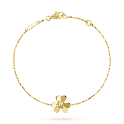 [Baslove]FRIVOLE GOLD BLUME ROSA MALACHIT ARMBAND
