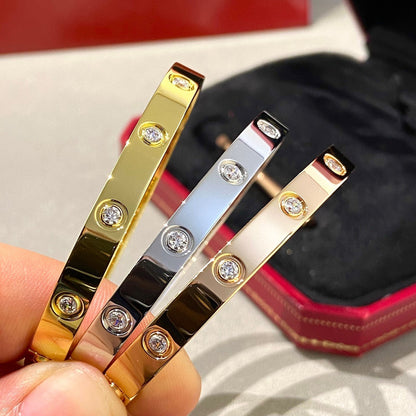 [Violet JW]LOVE BRACELET 6.1MM 10 DIAMONDS