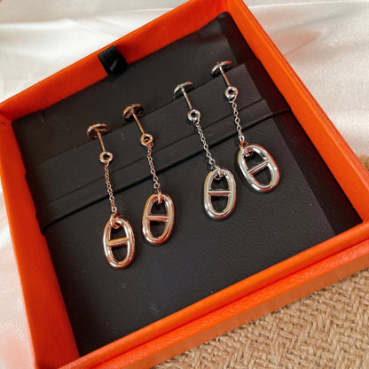 [Violet JW]CHAINE TASSEL EARRINGS