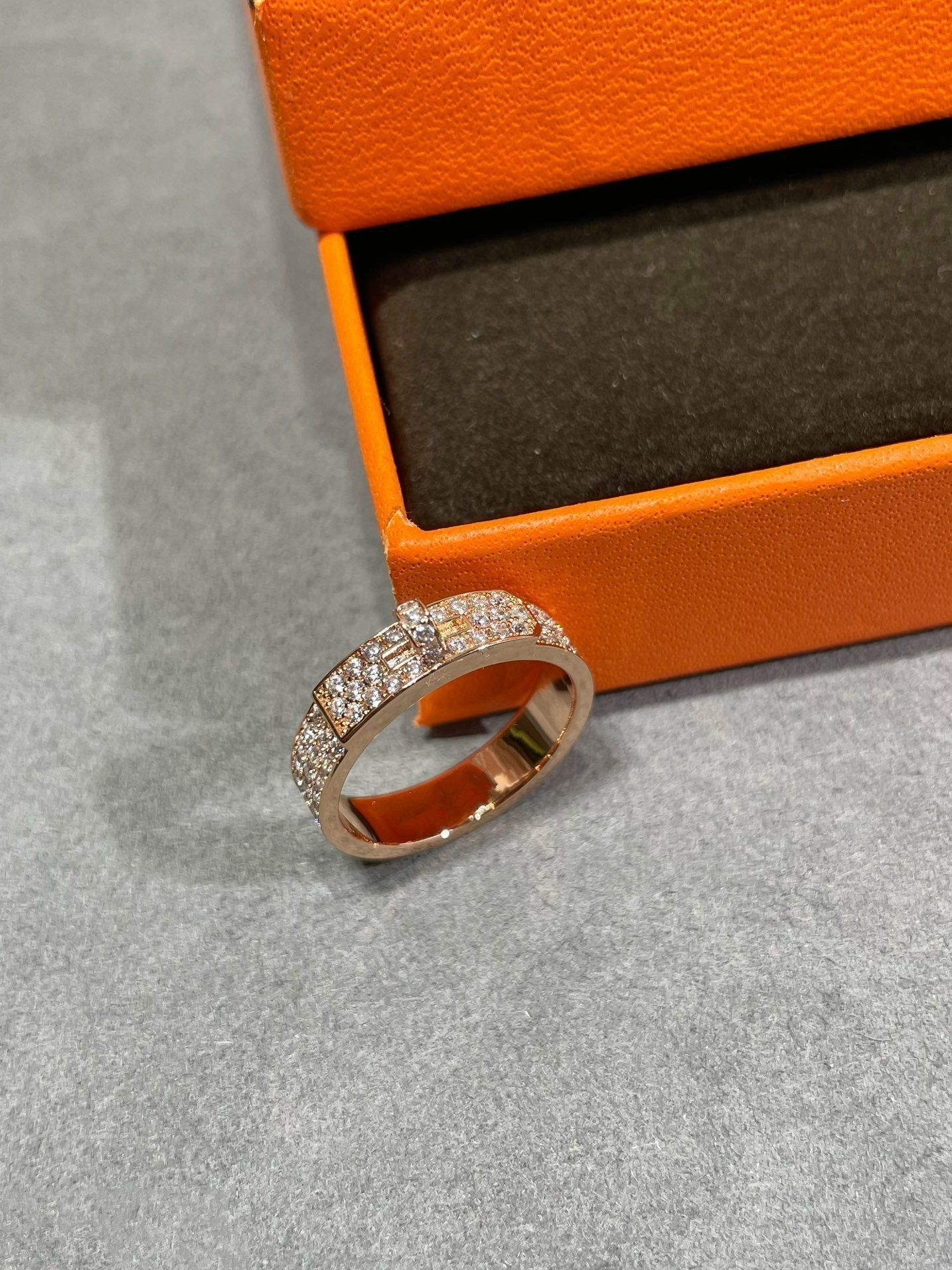 [Violet JW]KELLY PINK GOLD DIAMOND RING