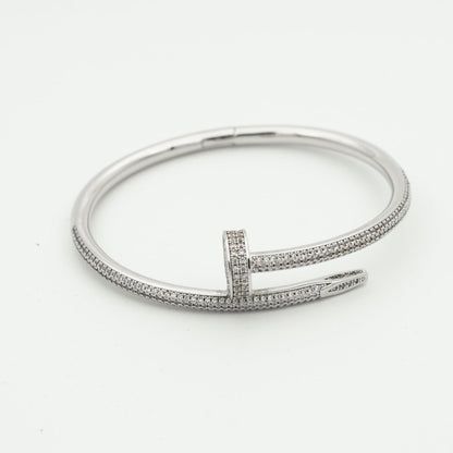 [Baslove]JUSTE ARMBAND 3,5 MM ALLE DIAMANTEN