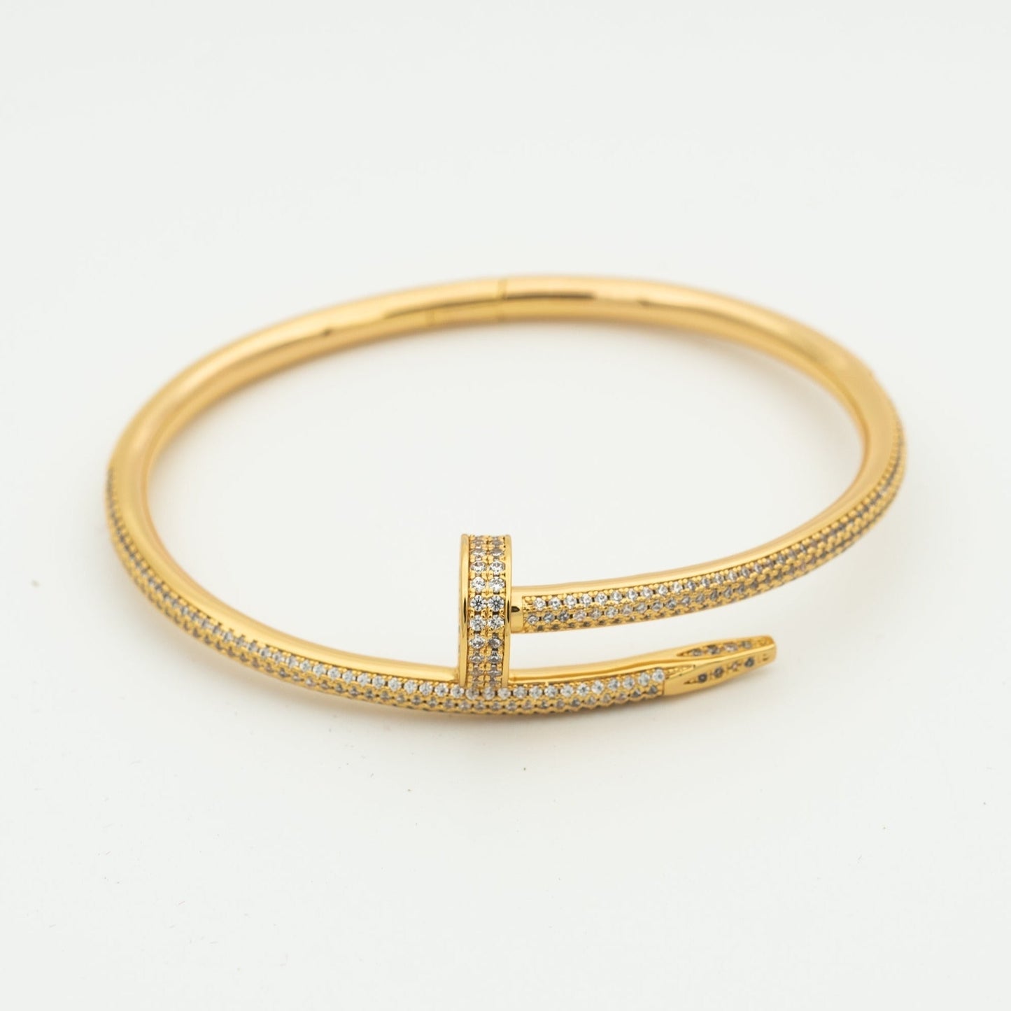 [Baslove]JUSTE ARMBAND 3,5 MM ALLE DIAMANTEN