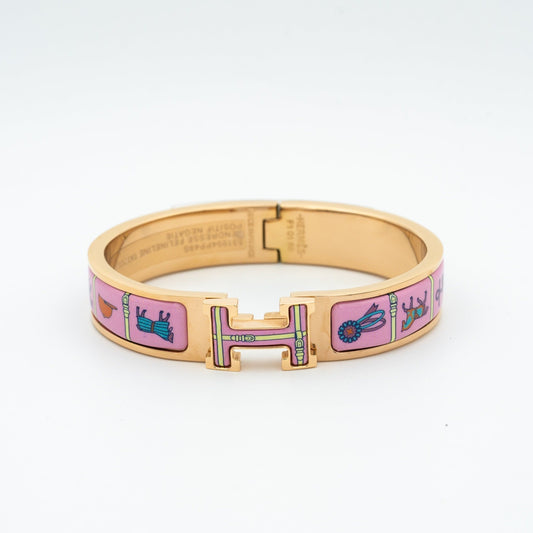 [Baslove]H ROSA GOLD ARMBAND ROSA KERAMIK