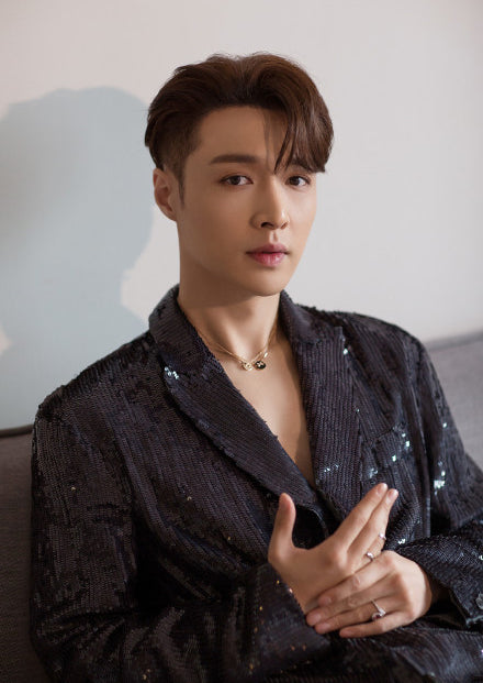 [Baslove]JEUX DE ROSA GOLD DIAMANT-HALSKETTE