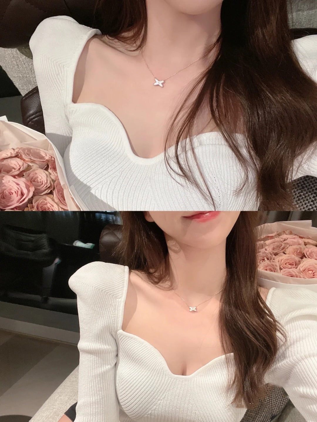 [Violet JW]JEUX DE NECKLACE 1 DIAMOND