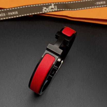 [Violet JW]CLIC HM SO BLACK RED BRACELET