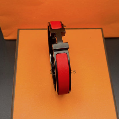 [Violet JW]CLIC HM SO BLACK RED BRACELET