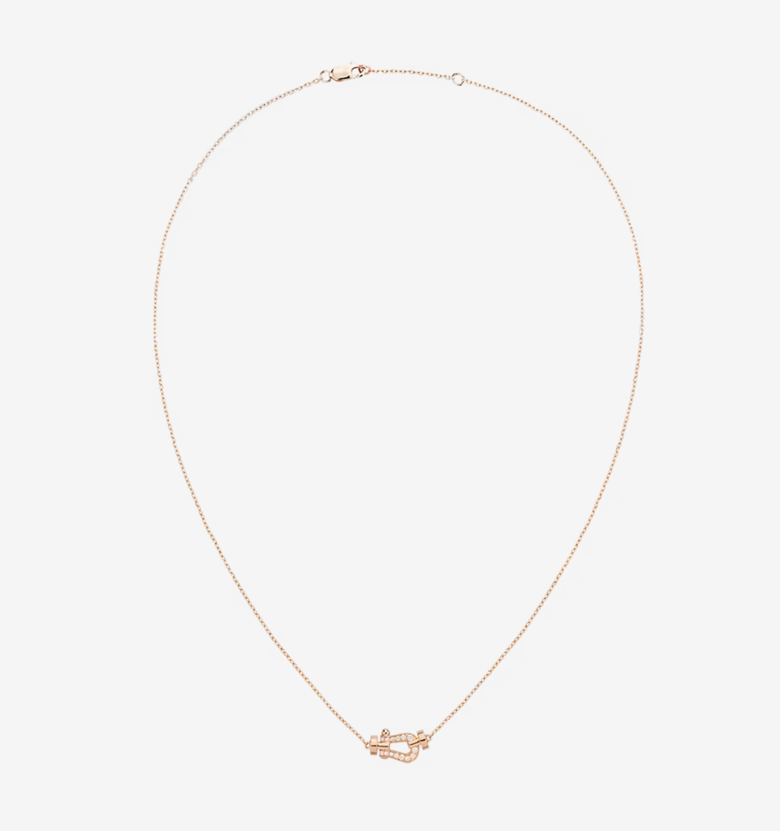 [Violet JW]FORCE 10 DIAMOND PINK GOLD NECKLACE MINI MODEL